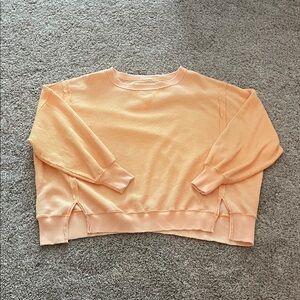 America Eagle - Long Sleeve Waffle Knit Sweater